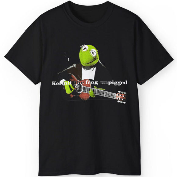 Vintage Kermit The Frog Unpigged Shirt - Picture 1 of 4